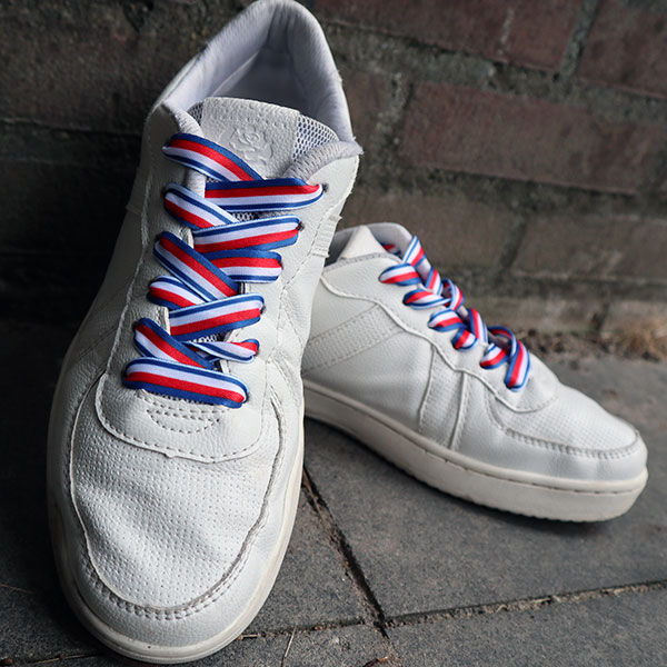 England 1982 laces design